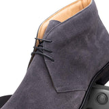 46-592-GRY MARCO Suede Calfskin Chukka Boot Grey - Zelli Italia - Flyclothing LLC