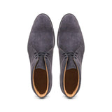 46-592-GRY MARCO Suede Calfskin Chukka Boot Grey - Zelli Italia - Flyclothing LLC