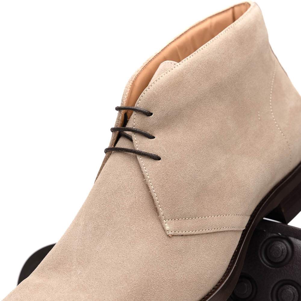 46-592-SND MARCO Suede Calfskin Chukka Boot Sand - Zelli Italia - Flyclothing LLC