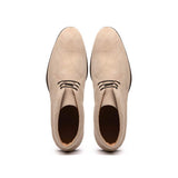 46-592-SND MARCO Suede Calfskin Chukka Boot Sand - Zelli Italia - Flyclothing LLC