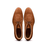 46-592-TOB MARCO Suede Calfskin Chukka Boot, Tobacco - Zelli Italia - Flyclothing LLC
