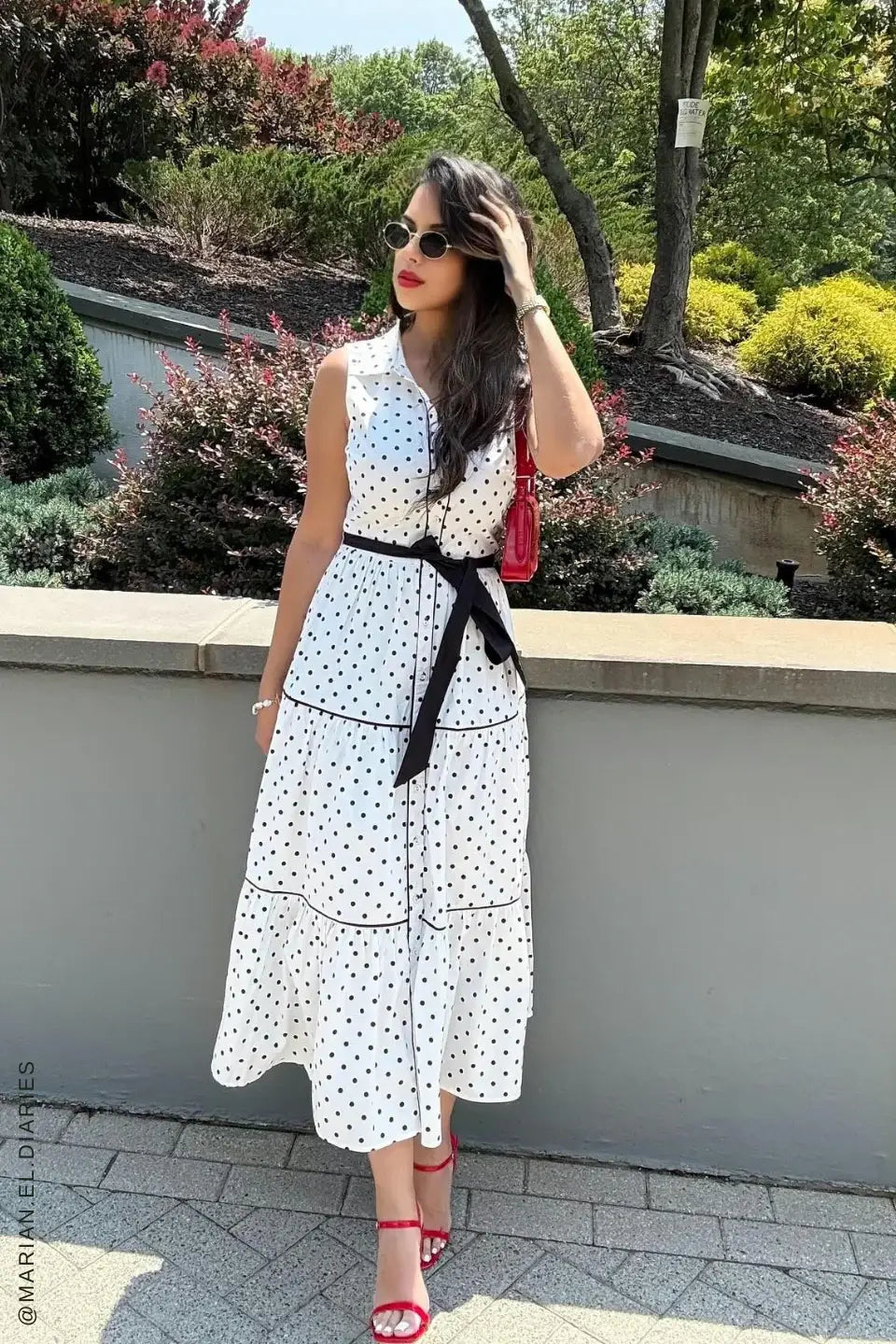 OUT OF REACH WOVEN MIDI DRESS - Flying Tomato - Flyclothing LLC
