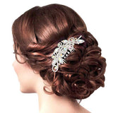 Marquise Stone Accented Rhinestone Hair Comb - Madeline Love - Flyclothing LLC