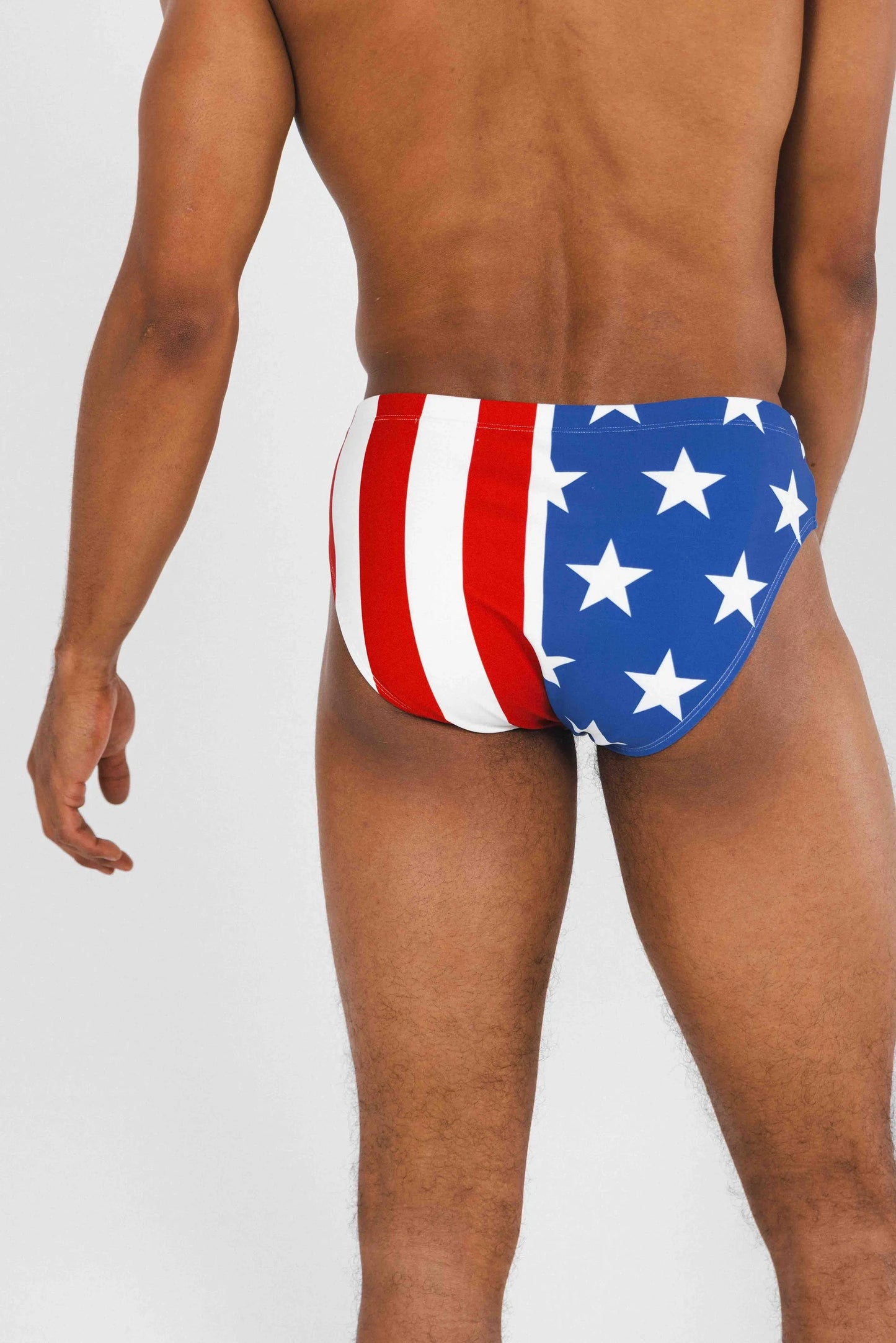 The Mascot | American Flag Ball Hammock® Pouch Swim Brief - Shinesty - Flyclothing LLC