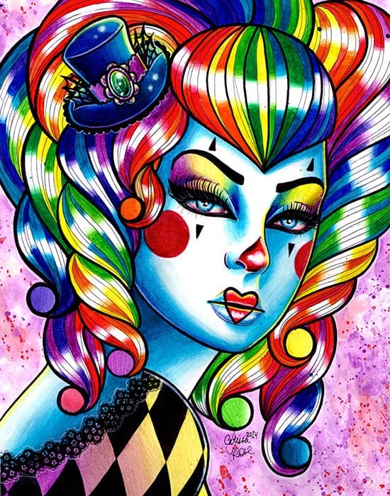 Black Market Art Company Masked 3 Print