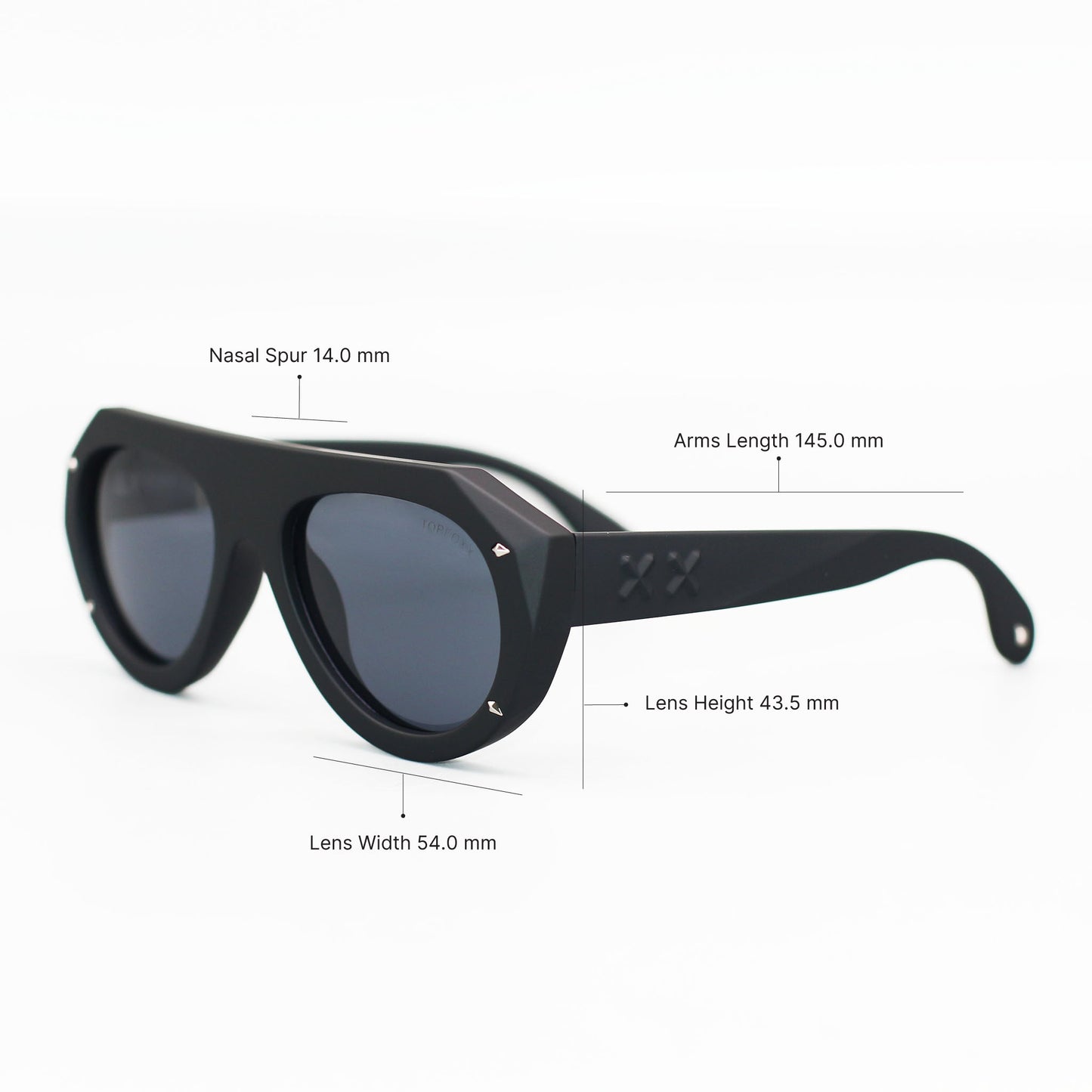 Vega - Matte Black - TopFoxx - Flyclothing LLC