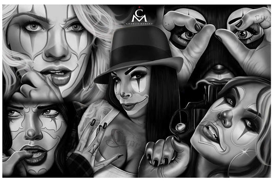 Black Market Art Company Medina Flash Print - Black Market Art Company - Flyclothing LLC