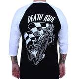 Black Market Art Company Death Ride Mens Baseball T-Shirt