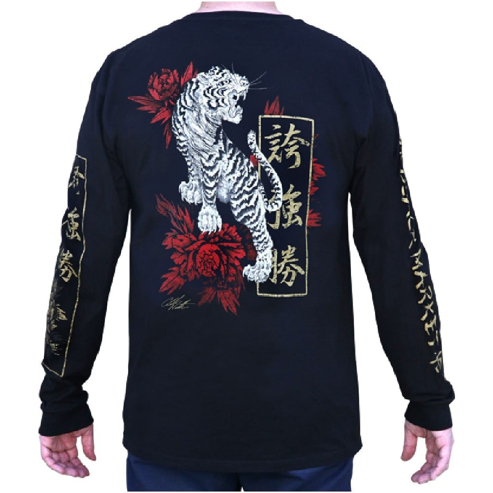 Black Market Art Company Strength Men's Long Sleeve T-Shirt