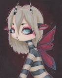 Black Market Art Company Merlot Sprite Print
