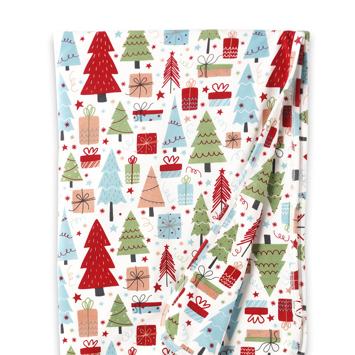 Christmas Merry Baby Bamboo Soft Stroller Blanket - Tesa Babe - Flyclothing LLC