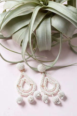 Micro Bead Dangle Earrings