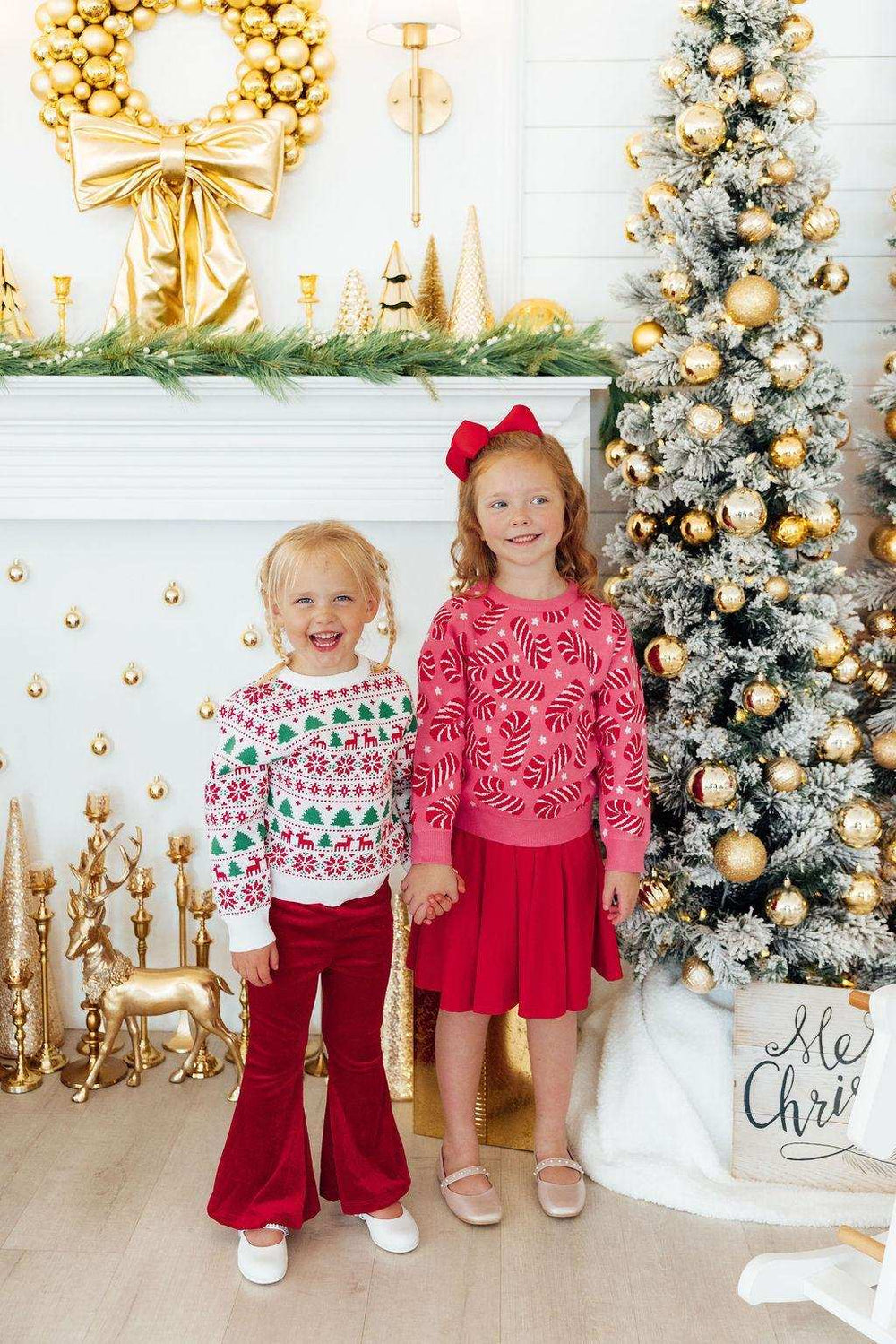 Reindeer Kisses Sweater - Mila & Rose ® - Flyclothing LLC