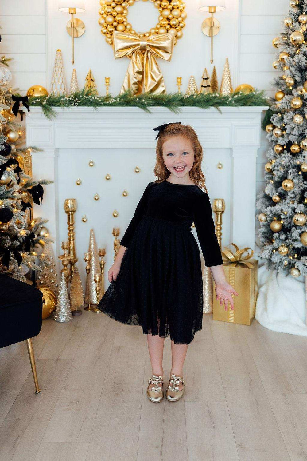 Black Velvet Tutu Dress - Mila & Rose ® - Flyclothing LLC