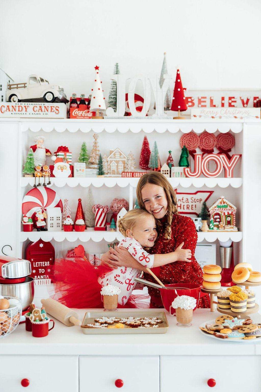 Candy Cane Lane 3/4 Tutu Leotard - Mila & Rose ® - Flyclothing LLC