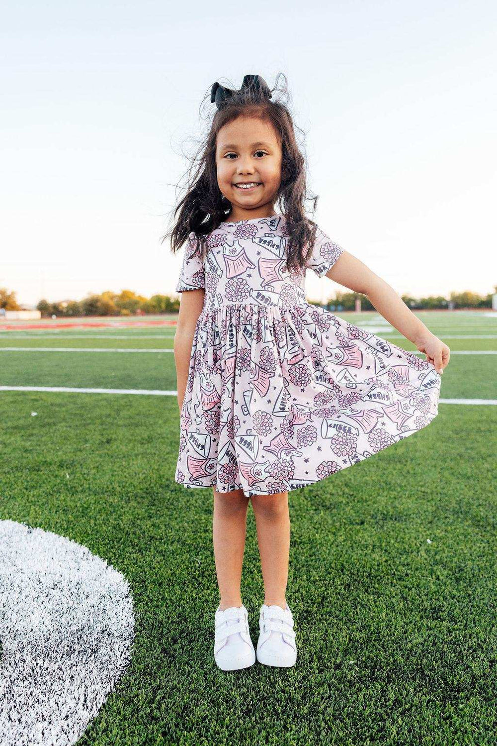 SALE Cheer S/S Pocket Twirl Dress - Mila & Rose ® - Flyclothing LLC