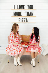 Be Mine 3/4 Sleeve Pocket Twirl Dress - Mila & Rose ® - Flyclothing LLC