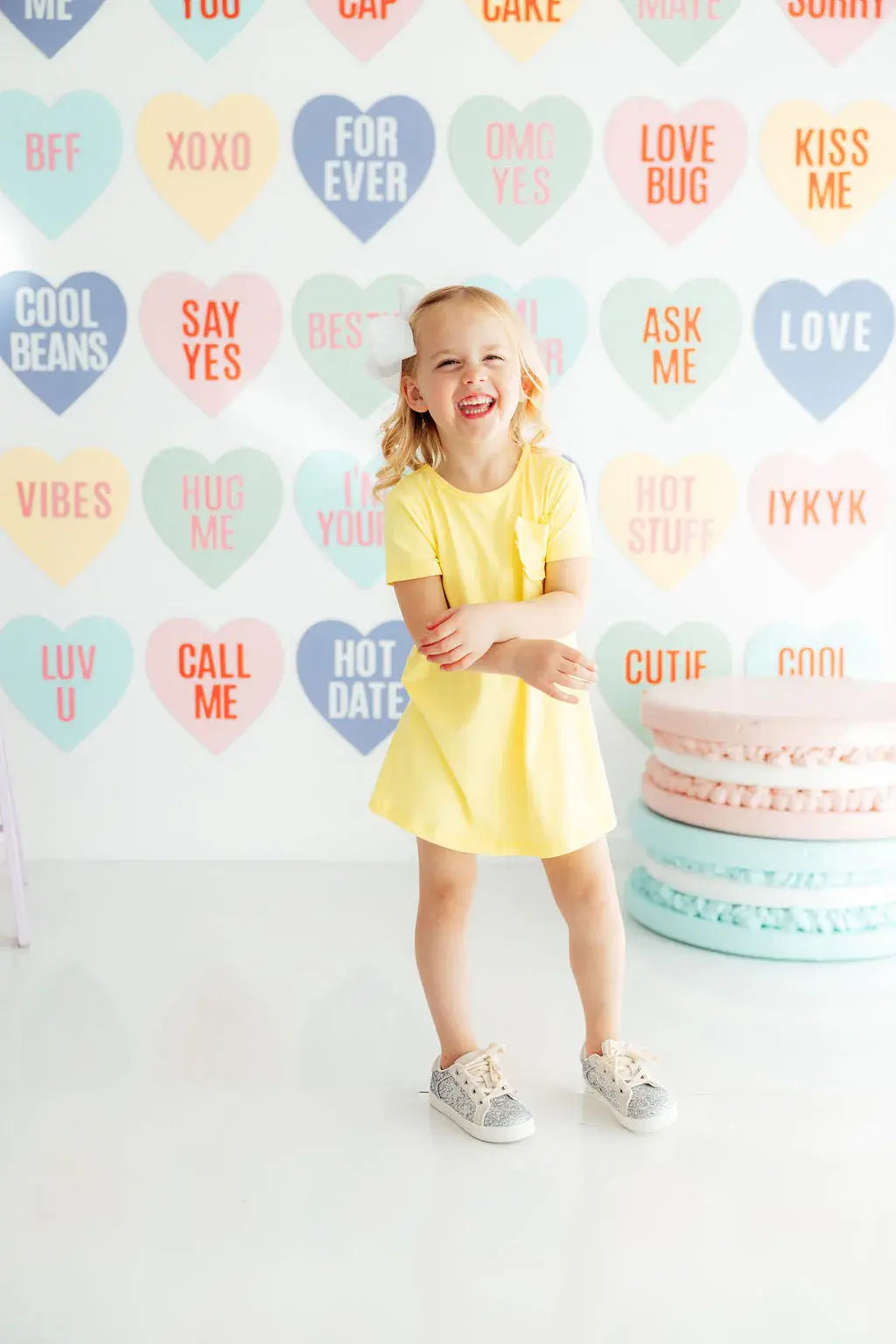Yellow T-Shirt Dress - Mila & Rose ® - Flyclothing LLC
