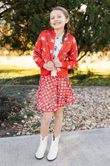 Nebraska Plaid Herbie Husker Twirl Skort - Mila & Rose ® - Flyclothing LLC