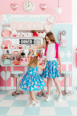 Let the Good Times Roll Ruffle Twirl Skort - Mila & Rose ® - Flyclothing LLC