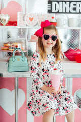 Love You Spots L/S Pocket Twirl Dress - Mila & Rose ® - Flyclothing LLC