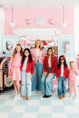 Grown Up Red Sequin Jacket - Mila & Rose ® - Flyclothing LLC