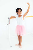 White S/S Flutter Sleeve Leotard - Mila & Rose ® - Flyclothing LLC