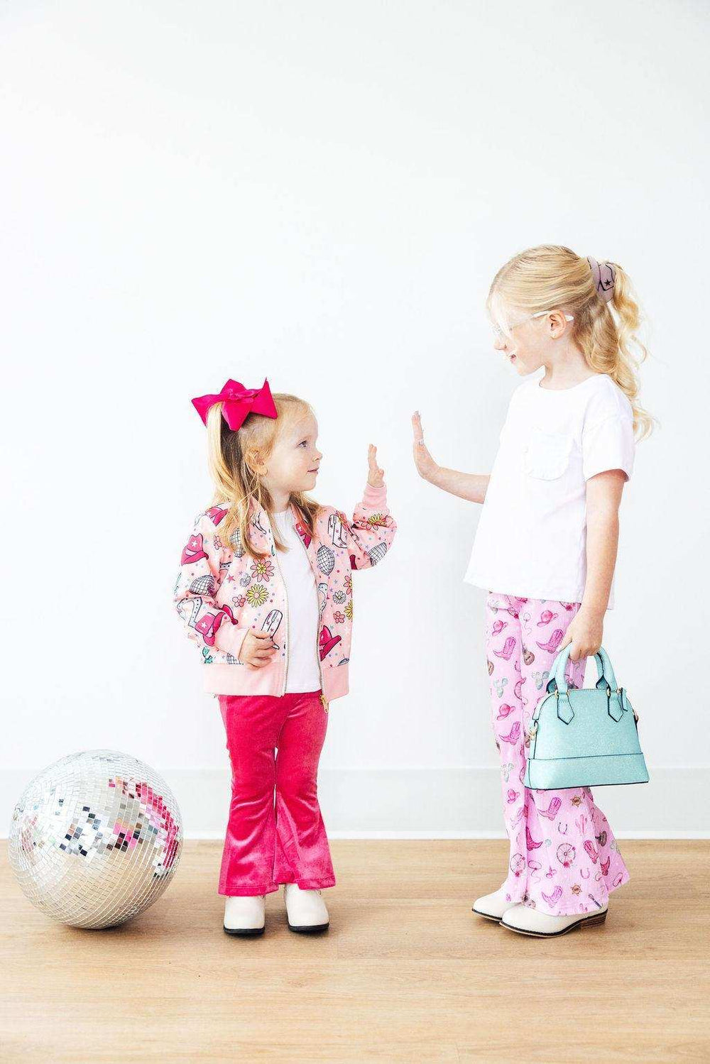 Boot Scootin' Ribbed Velvet Bells - Mila & Rose ® - Flyclothing LLC