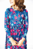 Sweet Gardenia L/S Pocket Twirl Dress