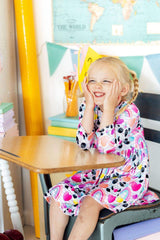 Peace, Love & Pandacorns 3/4 Sleeve Pocket Twirl Dress - Mila & Rose ® - Flyclothing LLC