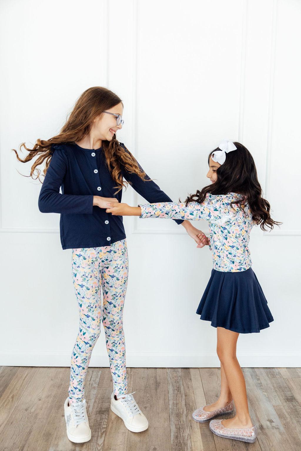 Navy Twirl Skort - Mila & Rose ® - Flyclothing LLC