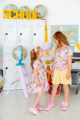 Playground Princess S/S Ruffle Pocket Tee