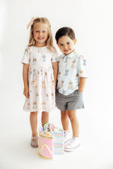 Party Pups S/S Pocket Twirl Dress