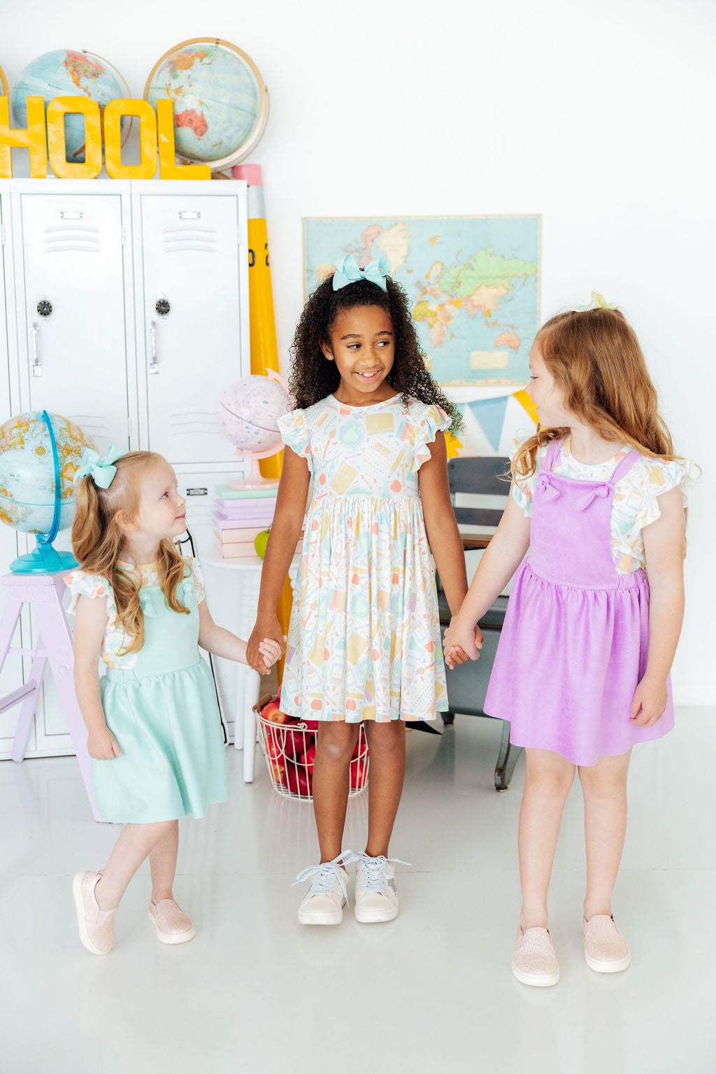 Campus Cutie S/S Ruffle Tee - Mila & Rose ® - Flyclothing LLC