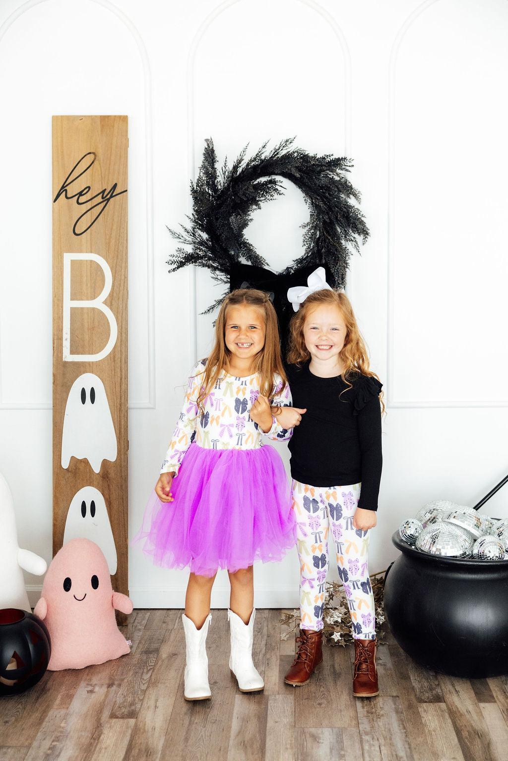 Tied with a Boo Leggings - Mila & Rose ® - Flyclothing LLC