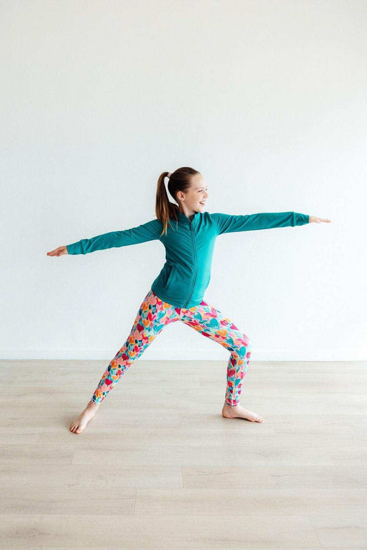 Heart Hustle Active Legging - Mila & Rose ® - Flyclothing LLC