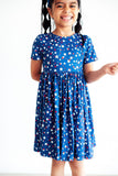 Star Bright S/S Pocket Twirl Dress - Mila & Rose ®