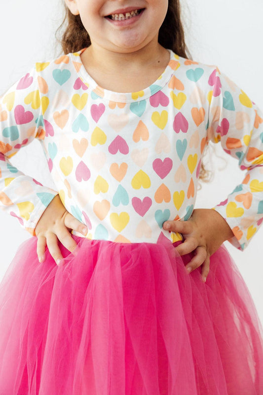 Sweetheart L/S Tutu Dress