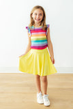 Yellow Twirl Skort - Mila & Rose ® - Flyclothing LLC