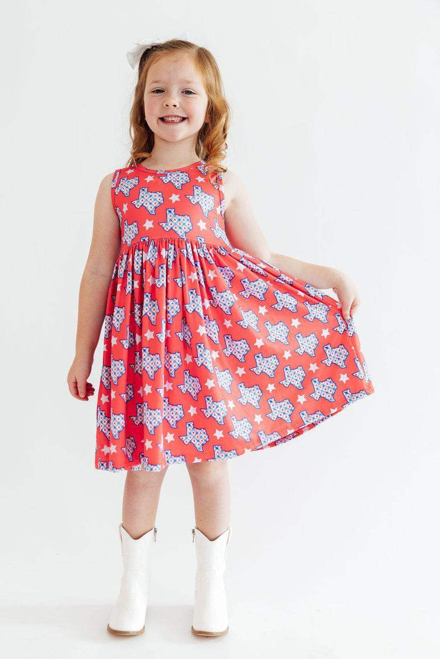 Texas Pride Tank Twirl Dress - Mila & Rose ® - Flyclothing LLC