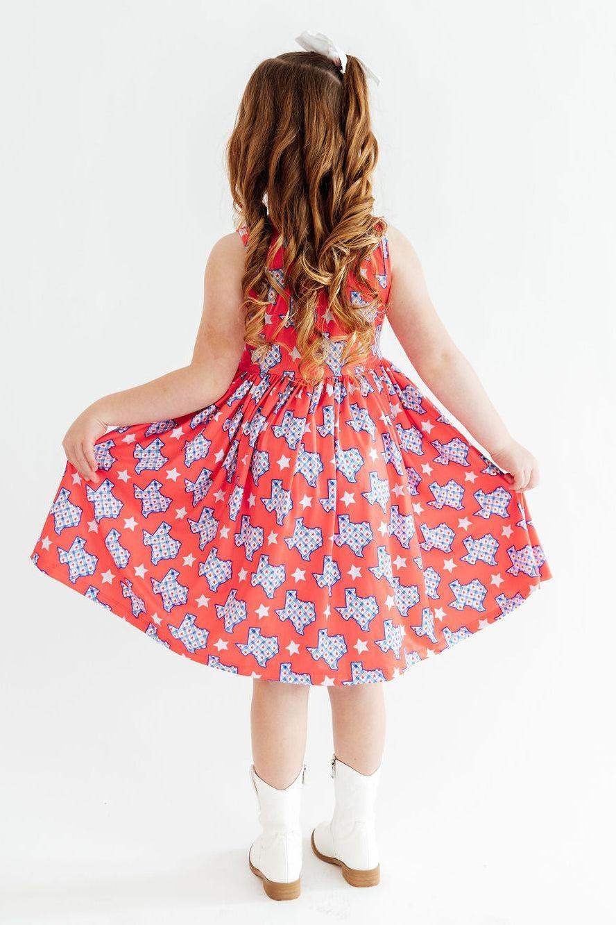 Texas Pride Tank Twirl Dress - Mila & Rose ® - Flyclothing LLC