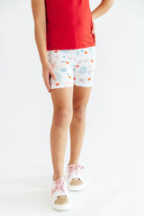 Red, White & Sweet Twirl Shorts - Mila & Rose ® - Flyclothing LLC