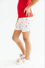 Red, White & Sweet Twirl Shorts - Mila & Rose ® - Flyclothing LLC