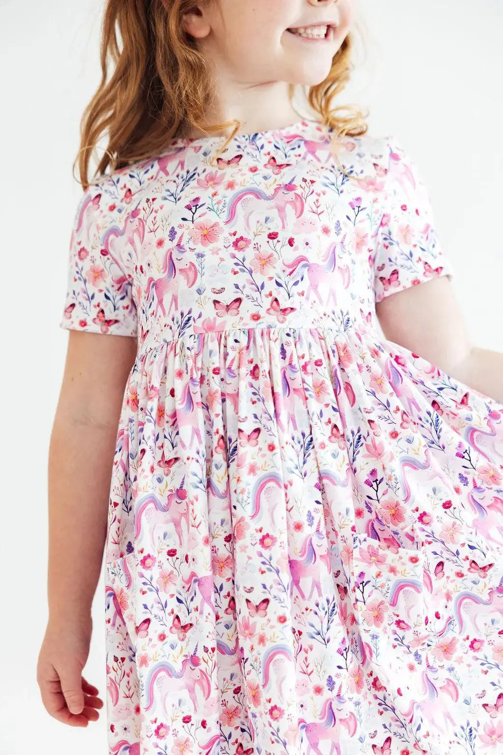 Whimsical Woods S/S Pocket Twirl Dress - Mila & Rose ® - Flyclothing LLC