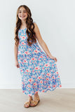 Watercolor Floral Ruffle Maxi Dress - Mila & Rose ® - Flyclothing LLC