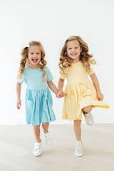 Bluebird S/S Pocket Twirl Dress - Mila & Rose ® - Flyclothing LLC