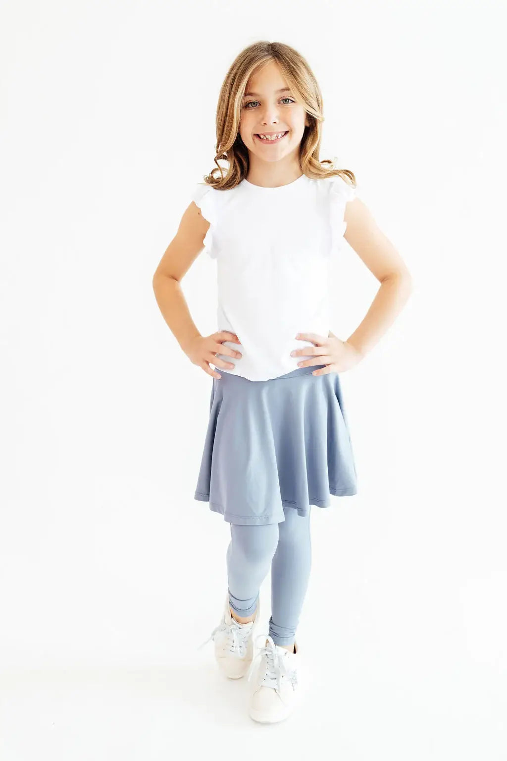 Dusty Blue Twirl Skegging - Mila & Rose ® - Flyclothing LLC