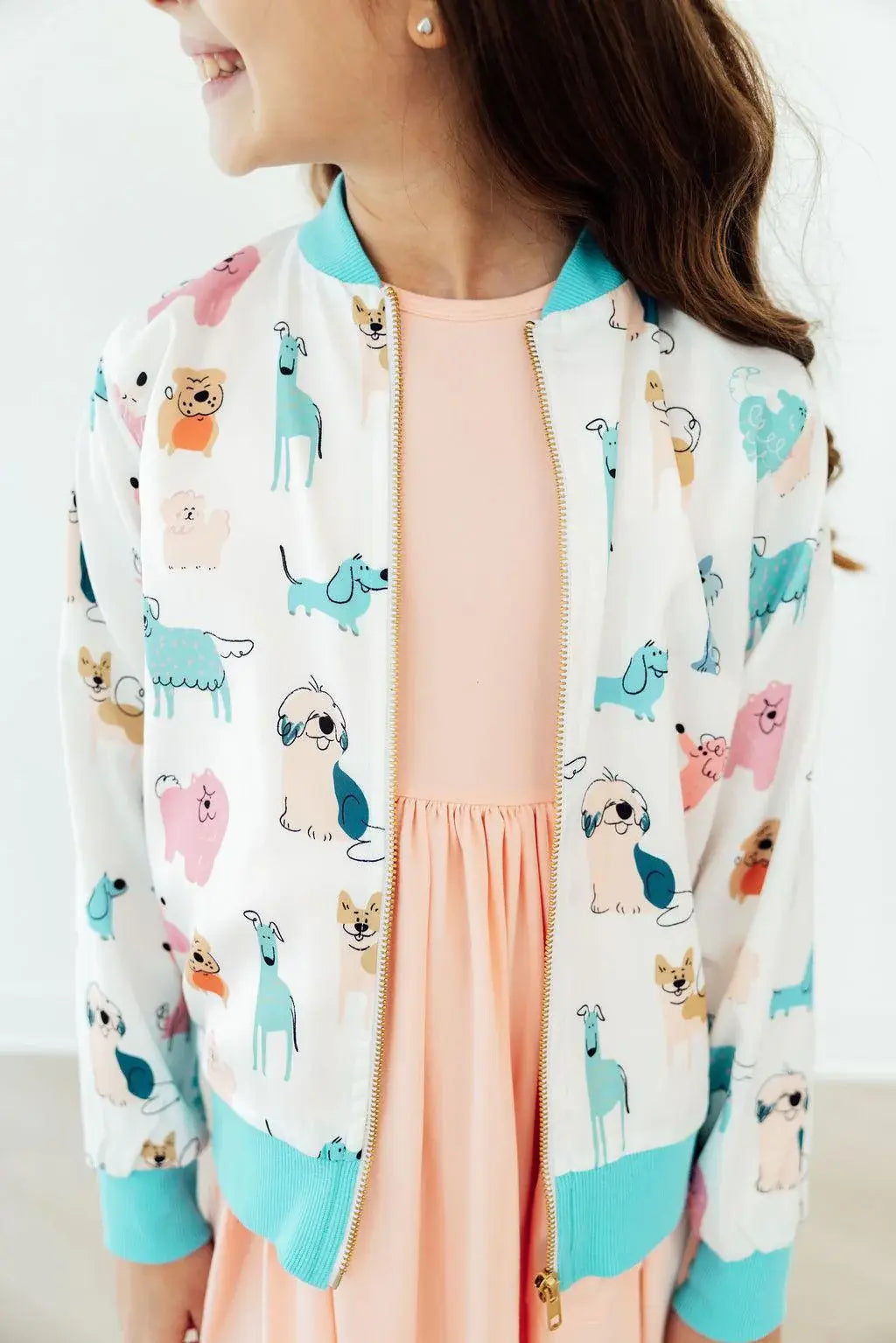 Puppy Pals Satin Jacket - Mila & Rose ® - Flyclothing LLC