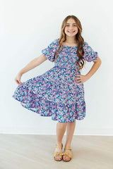 Darling Daisies Smocked Ruffle Dress - Mila & Rose ® - Flyclothing LLC