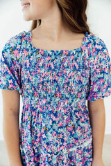 Darling Daisies Smocked Ruffle Dress - Mila & Rose ® - Flyclothing LLC